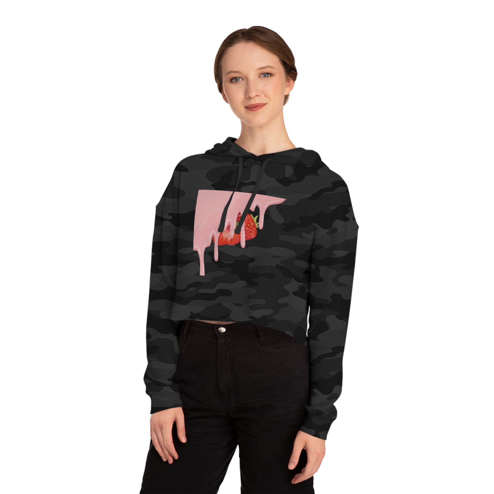 Women’s Cropped Hooded Sweatshirt