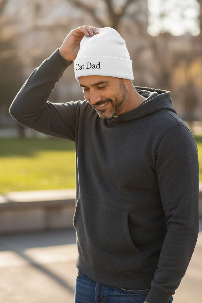 Knit Beanie (Embroidery)