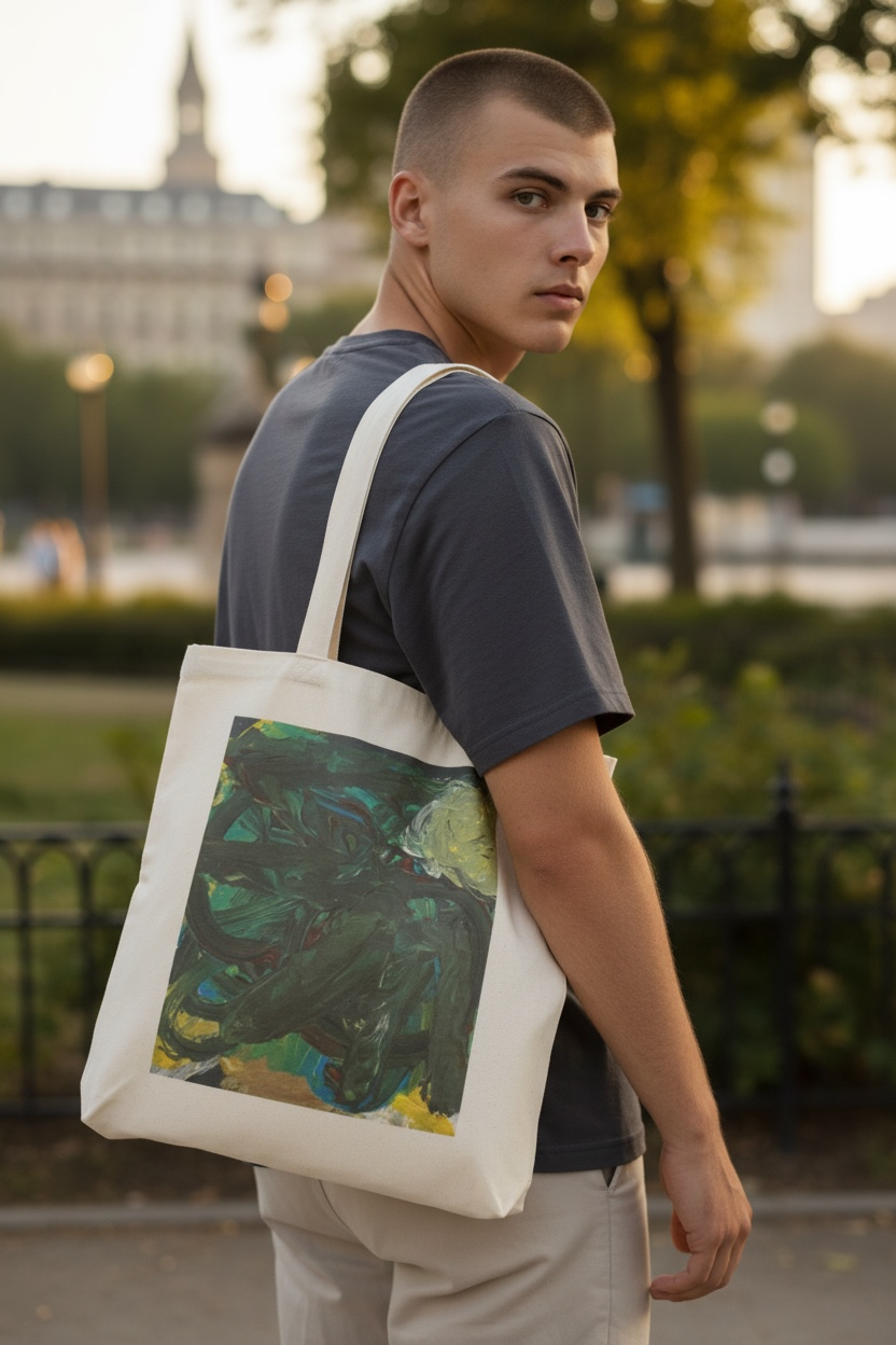 Cotton Canvas Tote Bag