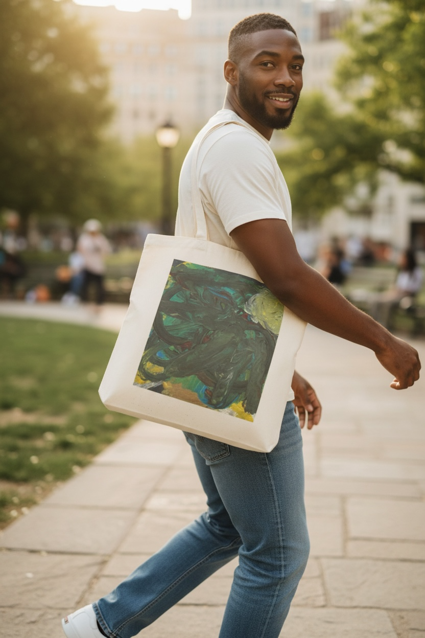 Cotton Canvas Tote Bag