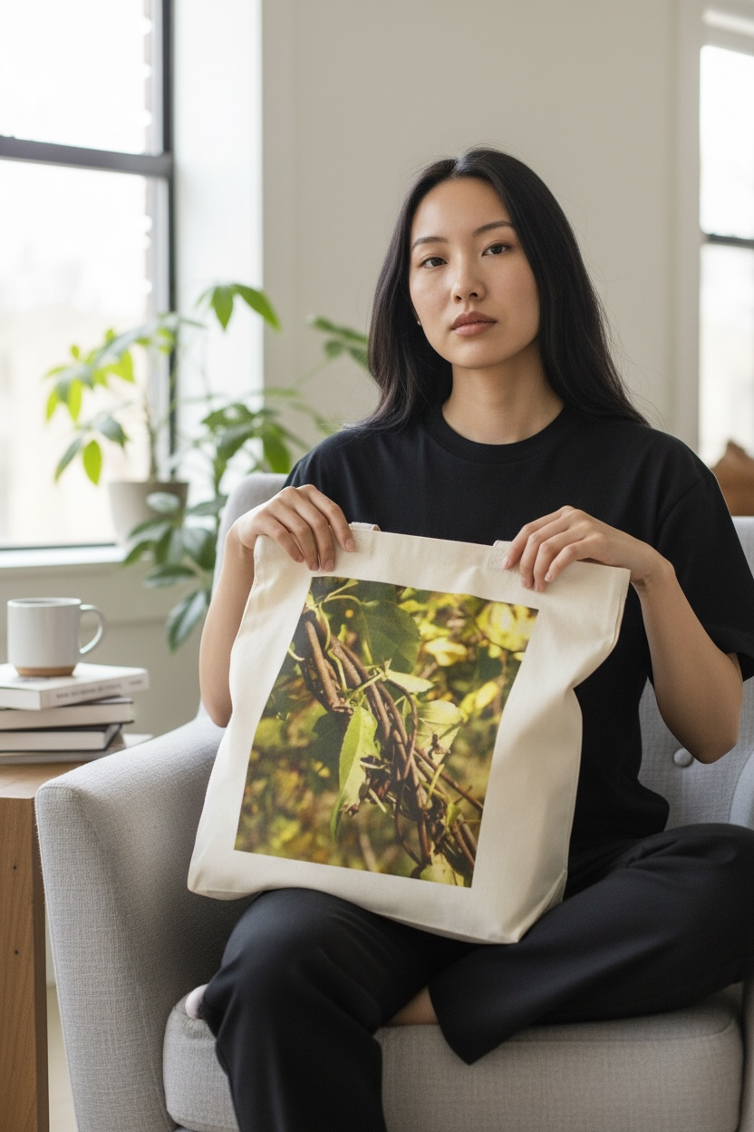 Cotton Canvas Tote Bag