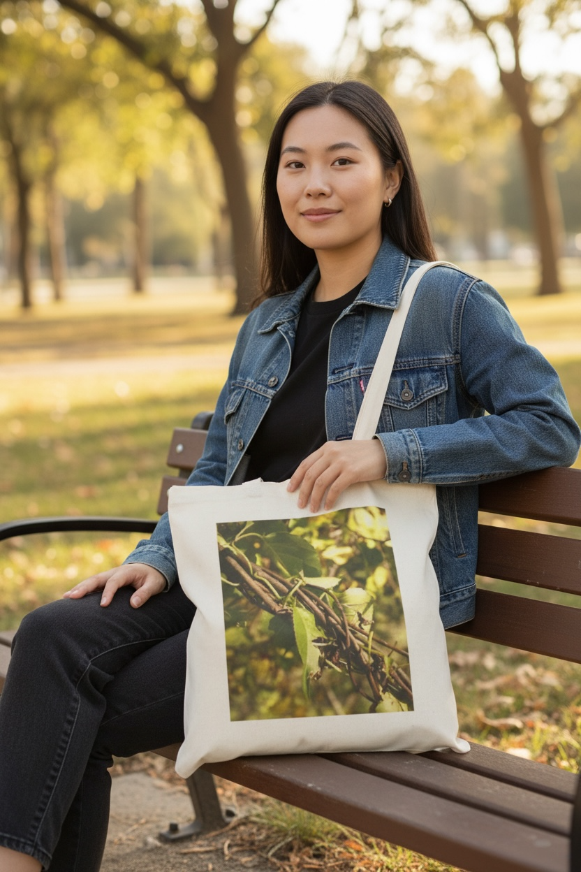 Cotton Canvas Tote Bag