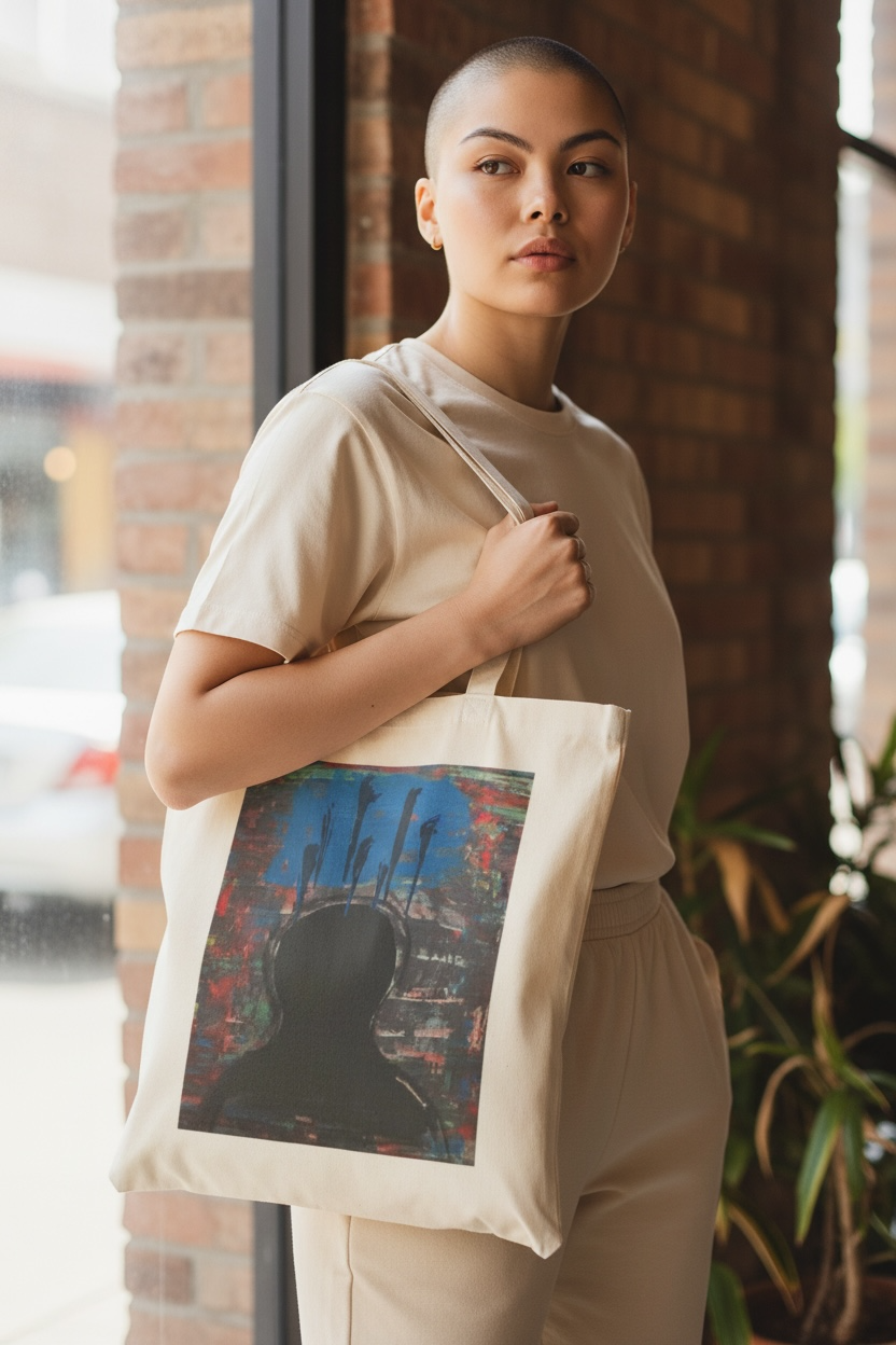 Cotton Canvas Tote Bag