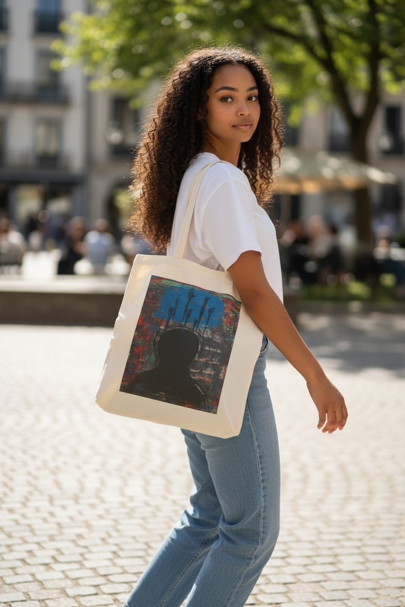 Cotton Canvas Tote Bag