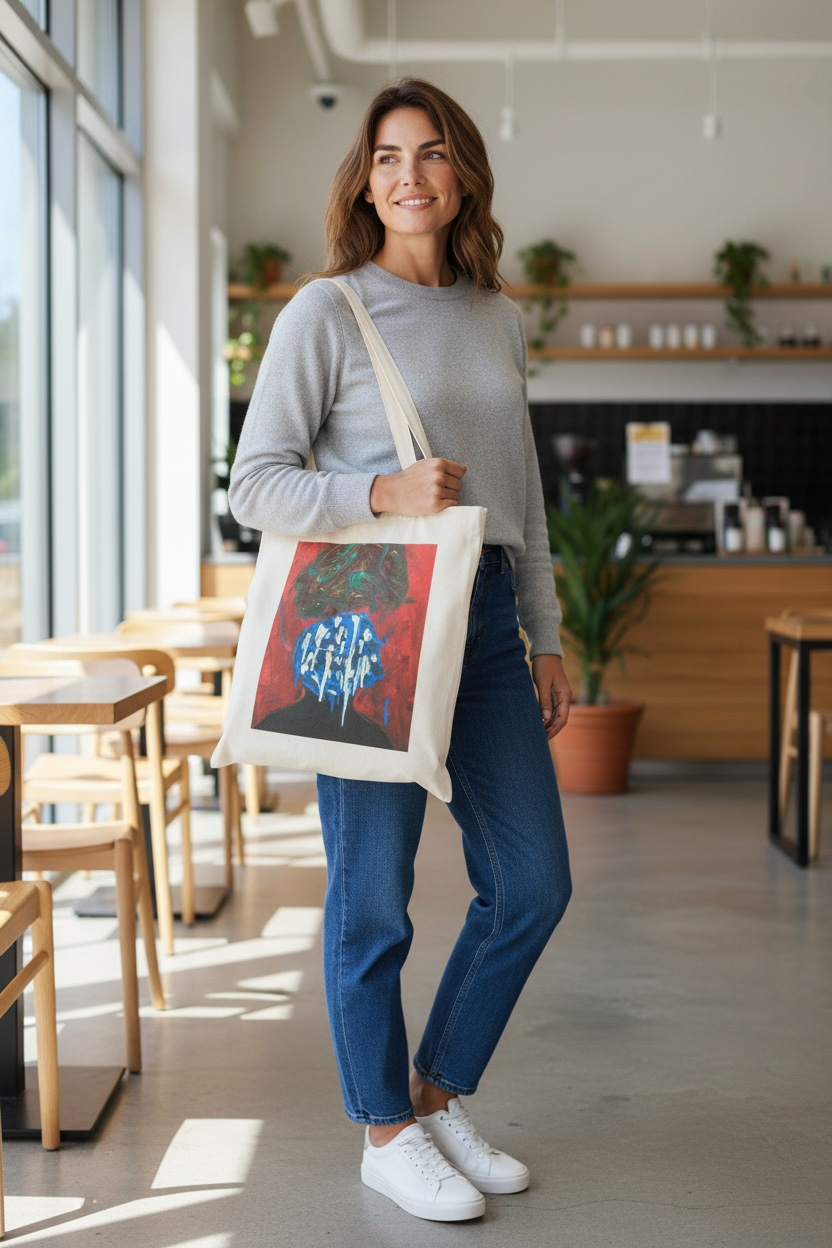 Cotton Canvas Tote Bag