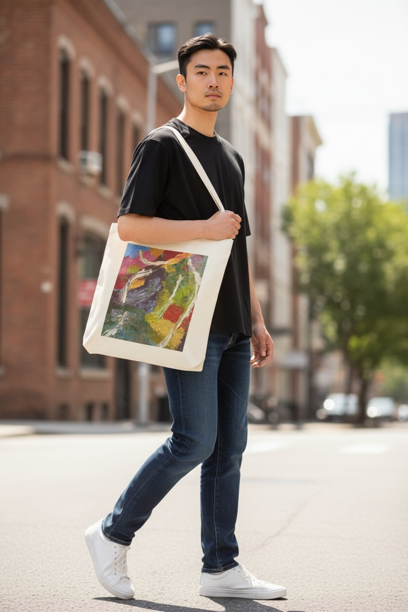 Cotton Canvas Tote Bag