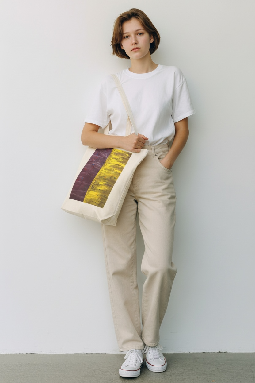Cotton Canvas Tote Bag