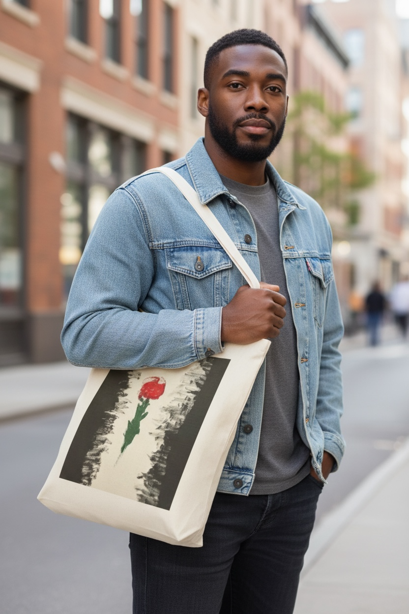 Cotton Canvas Tote Bag