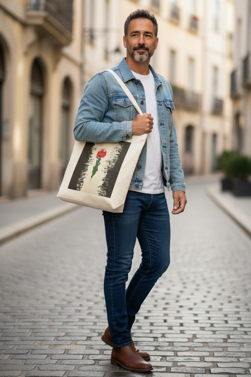 Cotton Canvas Tote Bag