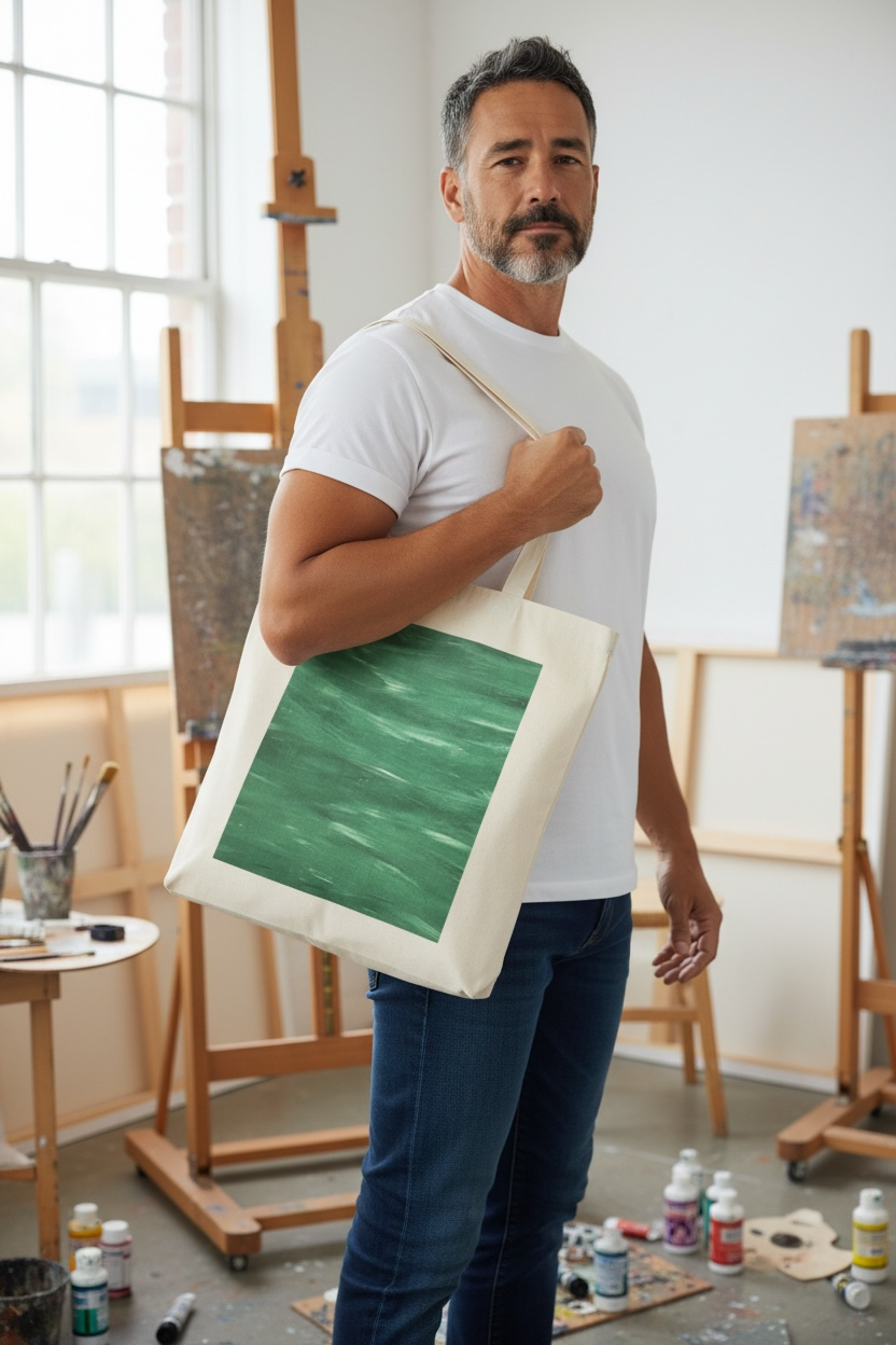 Cotton Canvas Tote Bag