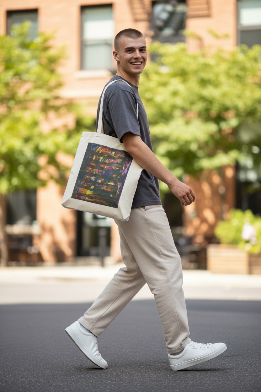 Cotton Canvas Tote Bag