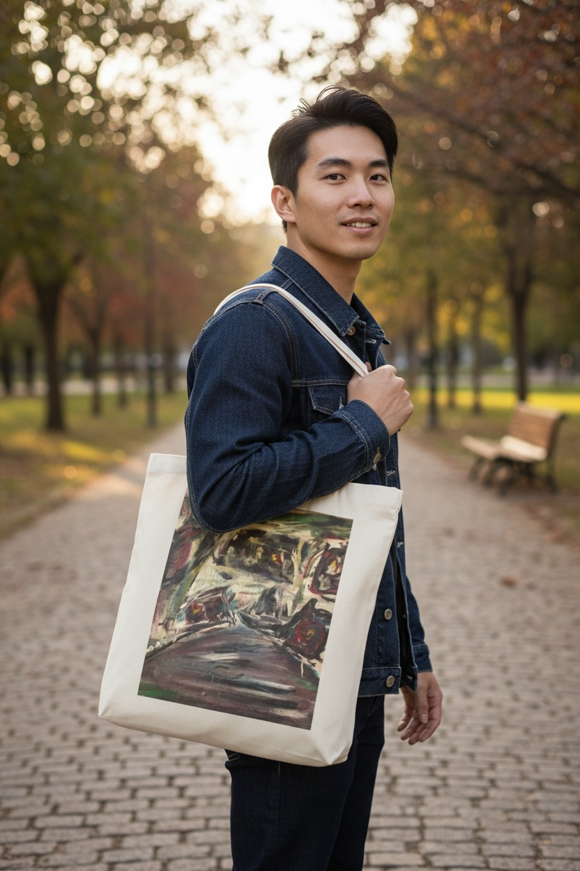 Cotton Canvas Tote Bag