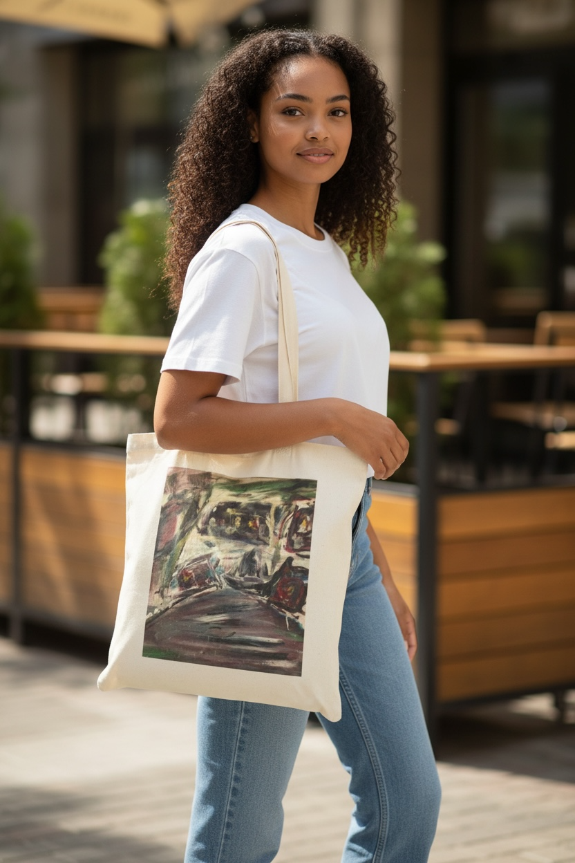 Cotton Canvas Tote Bag