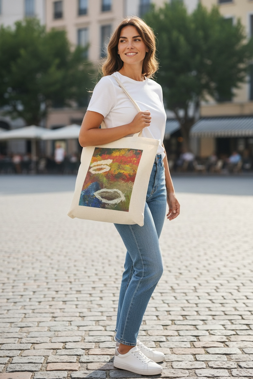 Cotton Canvas Tote Bag