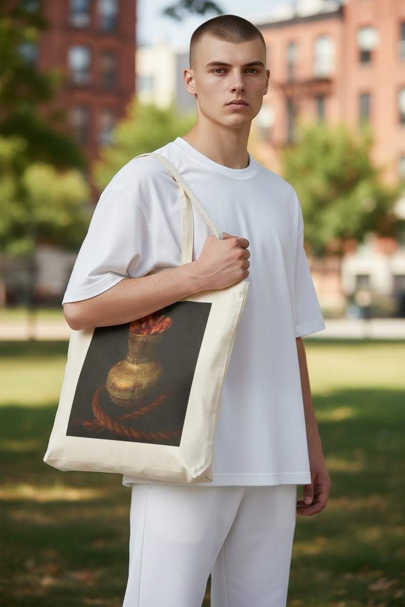 Cotton Canvas Tote Bag