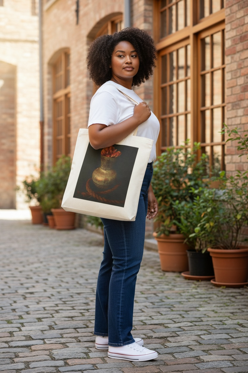 Cotton Canvas Tote Bag