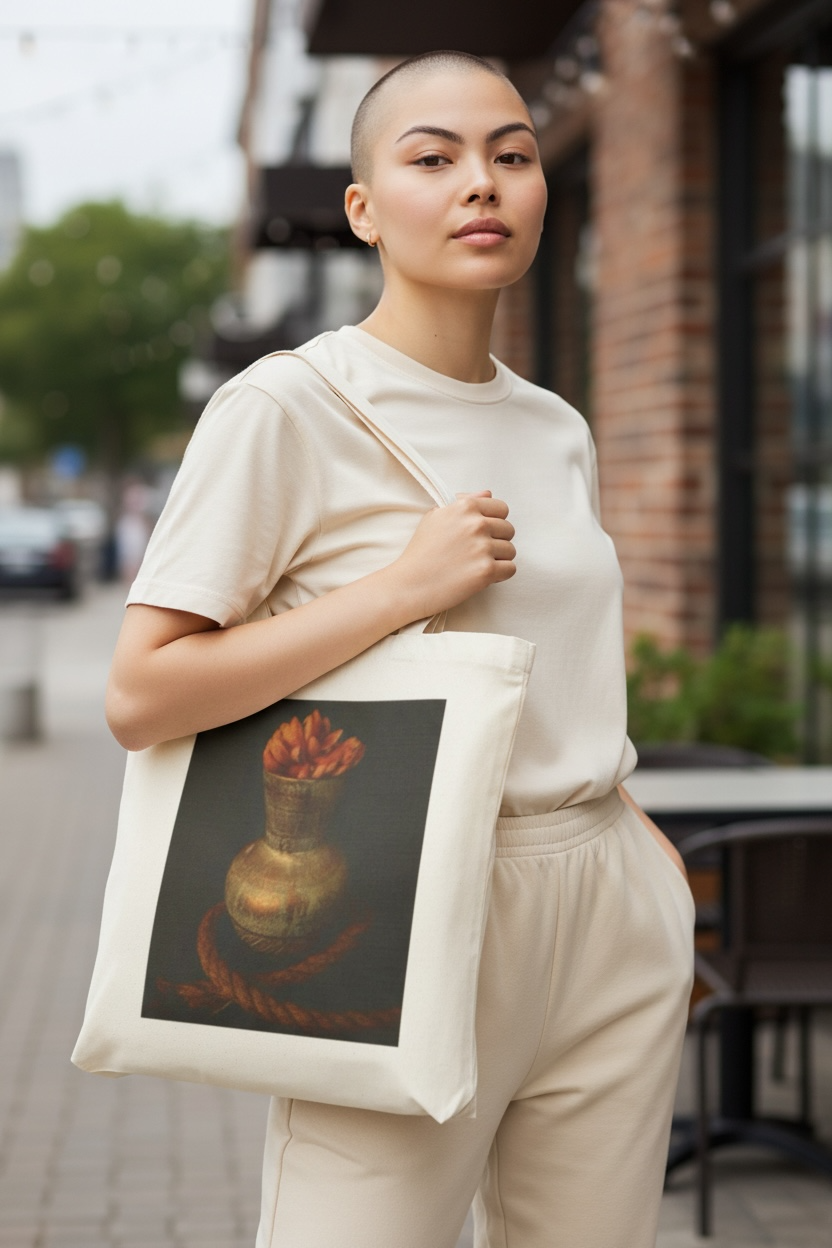 Cotton Canvas Tote Bag