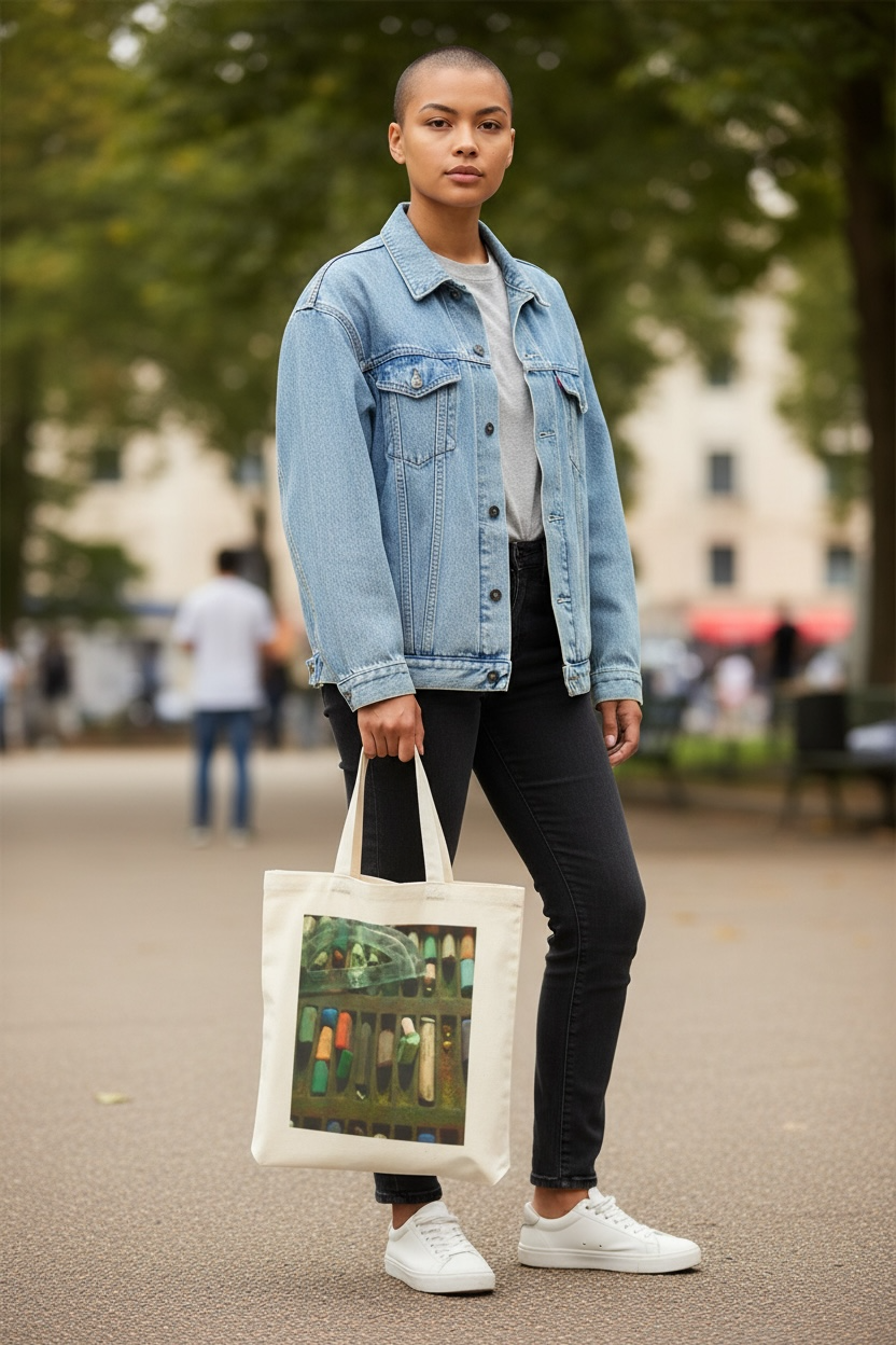 Cotton Canvas Tote Bag