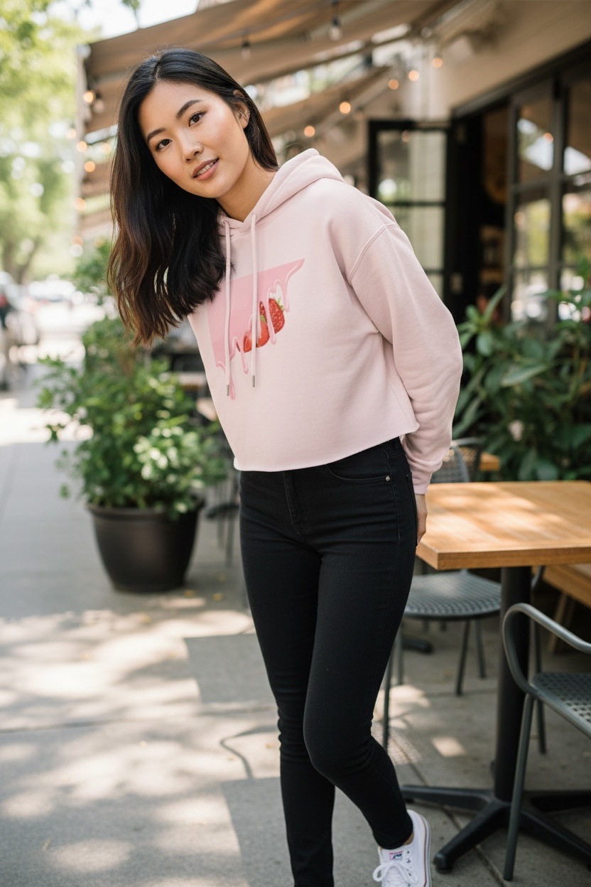 Women’s Cropped Hooded Sweatshirt